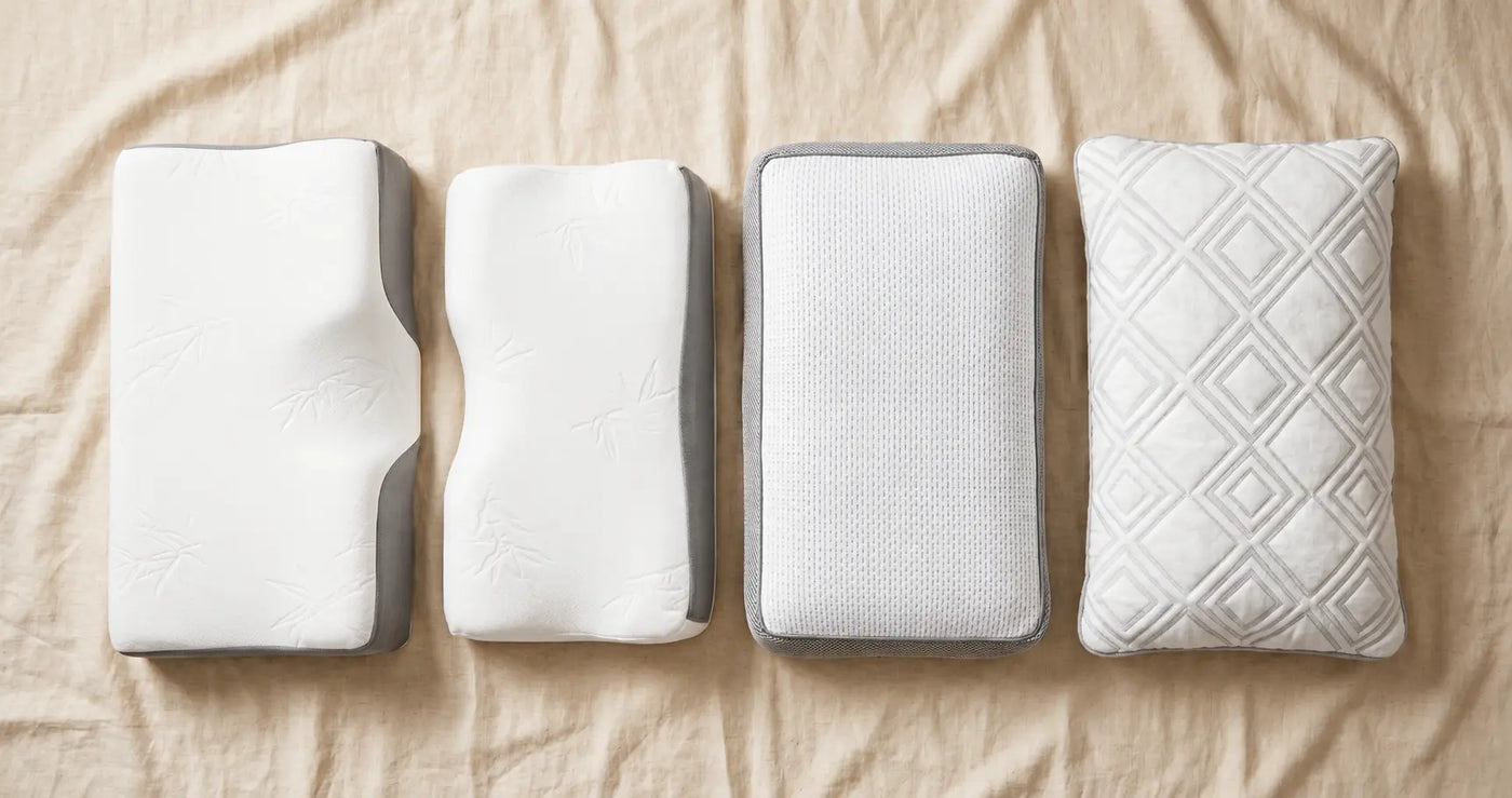 How to choose the right pillow guide — sleep position, firmness, neck pain and climate for Indian sleepers