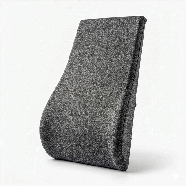 Cosymor memory foam lumbar support pillow front view for office chair