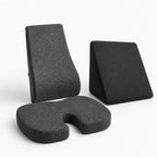 Cosymor Back Support Cushions Combo with lumbar and seat support cushions