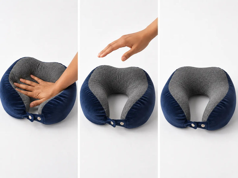 Holds its shape. Holds your neck.