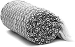 Cosymor Black White Diamond Pattern Cotton Throw Blanket with Tassel Fringes (50x70 Inch)