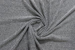 Cosymor Black White Zig Zag Chevron Cotton Throw Blanket with Tassel Fringes (50x70 Inch)
