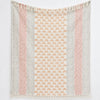 Mustard Woven Arch Sofa Bed Cotton Throw Blanket - (50x70 Inch) Cosymor