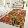 Bohemian Chindi Braided Jute & Cotton Area Rug – Handwoven Boho Rug (4x6 Ft / 48x72 Inch)