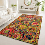 Bohemian Chindi Braided Jute & Cotton Area Rug – Handwoven Boho Rug (4x6 Ft / 48x72 Inch)