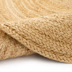 Natural Round Braided Jute Rug – Handwoven Floor Rug (2 Ft / 24 Inch)