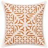 Multi Botanical Cutwork Cotton Cushion Covers Set of 2 – 16x16 Inch Cosymor