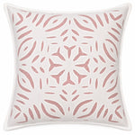 Off White Floral Cutwork Cotton Cushion Covers Set of 2 – 16x16 Inch Cosymor