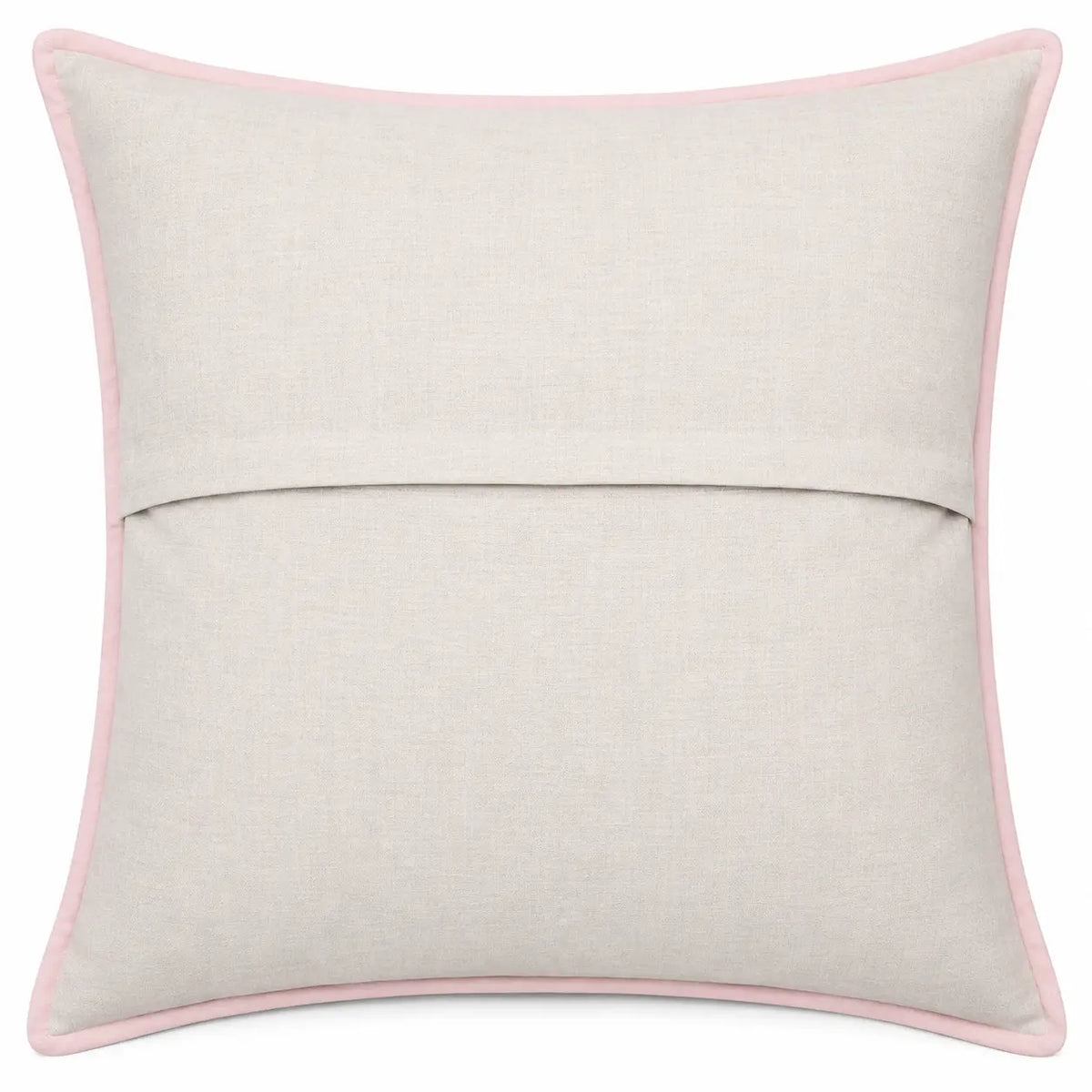 Off White Floral Cutwork Cotton Cushion Covers Set of 2 – 16x16 Inch Cosymor
