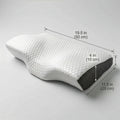 Cosymor cervical pillow in use supporting neck and spine alignment during sleep