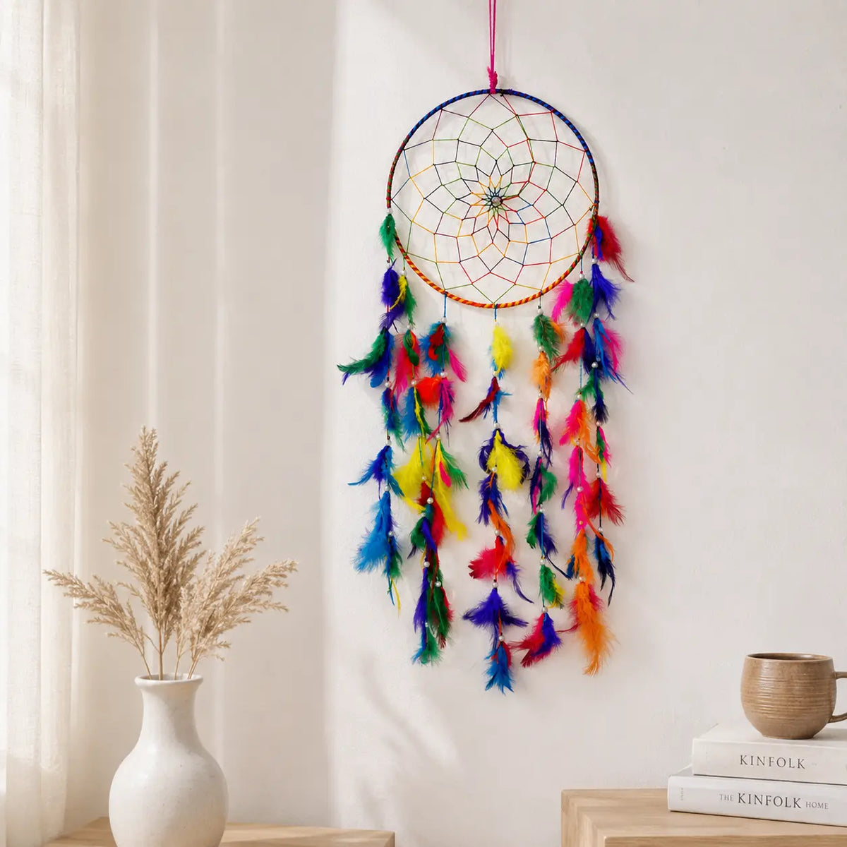 Multi Boho Colorful Dreamcatcher
