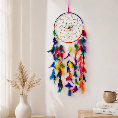 Multi Boho Colorful Dreamcatcher
