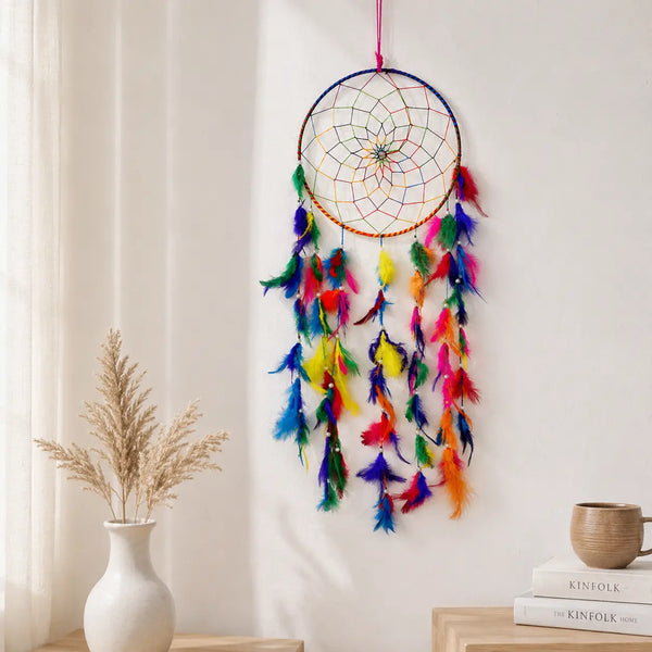 Multi Boho Colorful Dreamcatcher