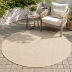 Natural Jute Sisal Braided Round Rug – Handwoven Beige Floor Rug (3 Ft / 36 Inch)