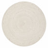 Natural Jute Sisal Braided Round Rug – Handwoven Beige Floor Rug (3 Ft / 36 Inch)