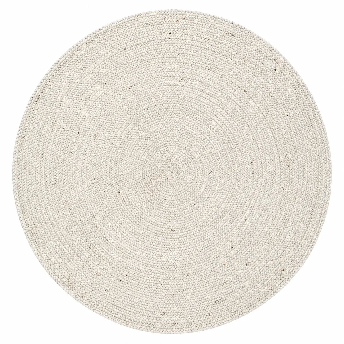Natural Jute Sisal Braided Round Rug – Handwoven Beige Floor Rug (3 Ft / 36 Inch)