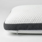 Cosymor memory foam pillow ergonomic contour shape side profile