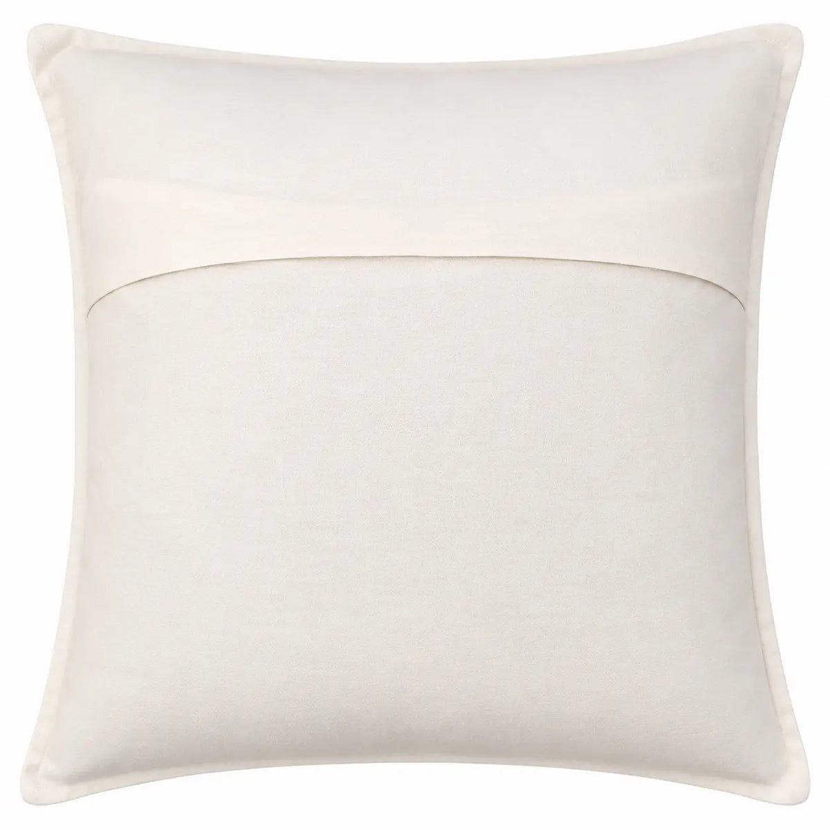 Ivory Black Block Print Cotton Cushion Cover Set – 16x16 Inch Cosymor
