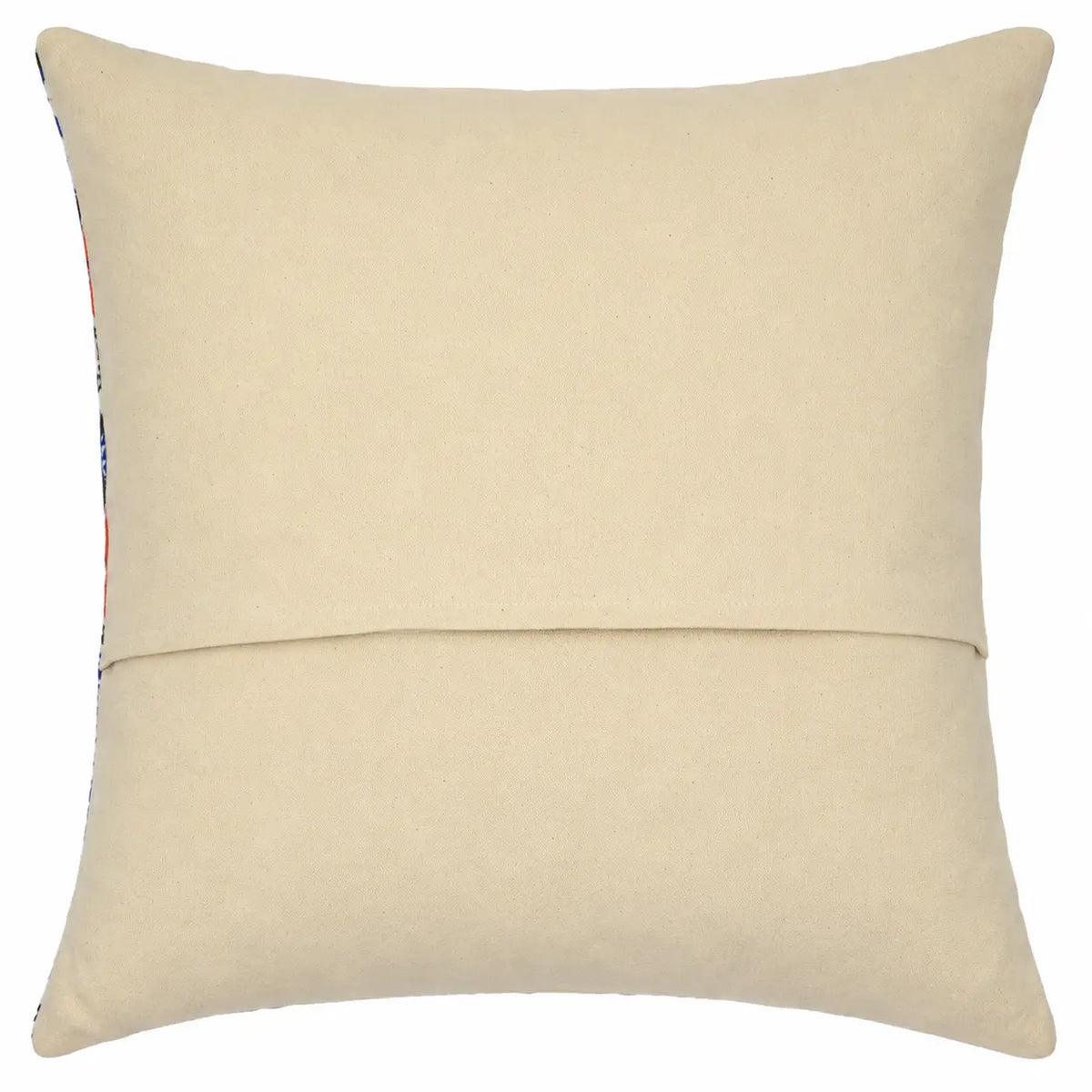 Beige Multi Turkish Design Cotton Cushion Cover Set of 2 – 16x16 Inch