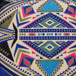 16X16 Inch Cobalt Kilim Mix-Match Multicolor Cushion Covers Set for Sofa Chair