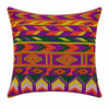 Multi Arrow ZigZag Geometric Boho Cushion Cover Set of 2 - 16X16 Inch Cosymor