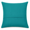Teal Zigzag Arrow Geometric Square Cushion Cover - 16X16 Inch Cosymor