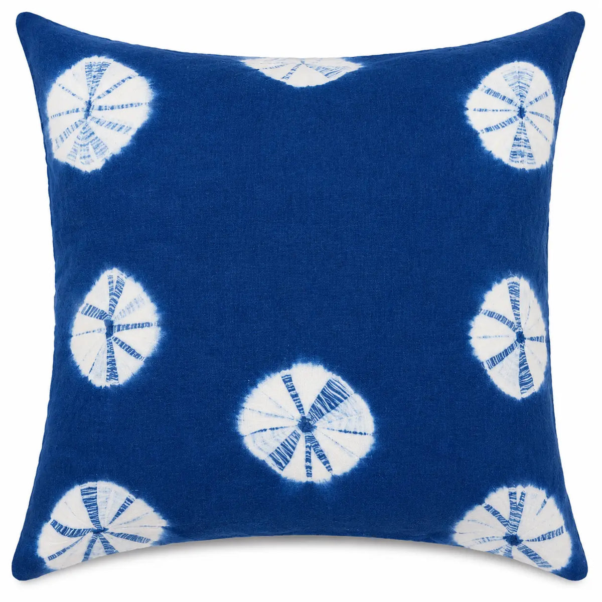 Blue Medallion Tie Dye Boho Sofa Cushion Cover Set  – 16x16 Inch Cosymor