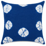 Blue Medallion Tie Dye Boho Sofa Cushion Cover Set  – 16x16 Inch Cosymor