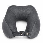 Cosymor grey U-shape memory foam travel neck pillow main product view