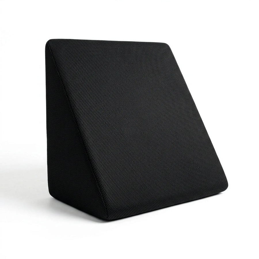 Cosymor memory foam wedge pillow front view for back pain relief