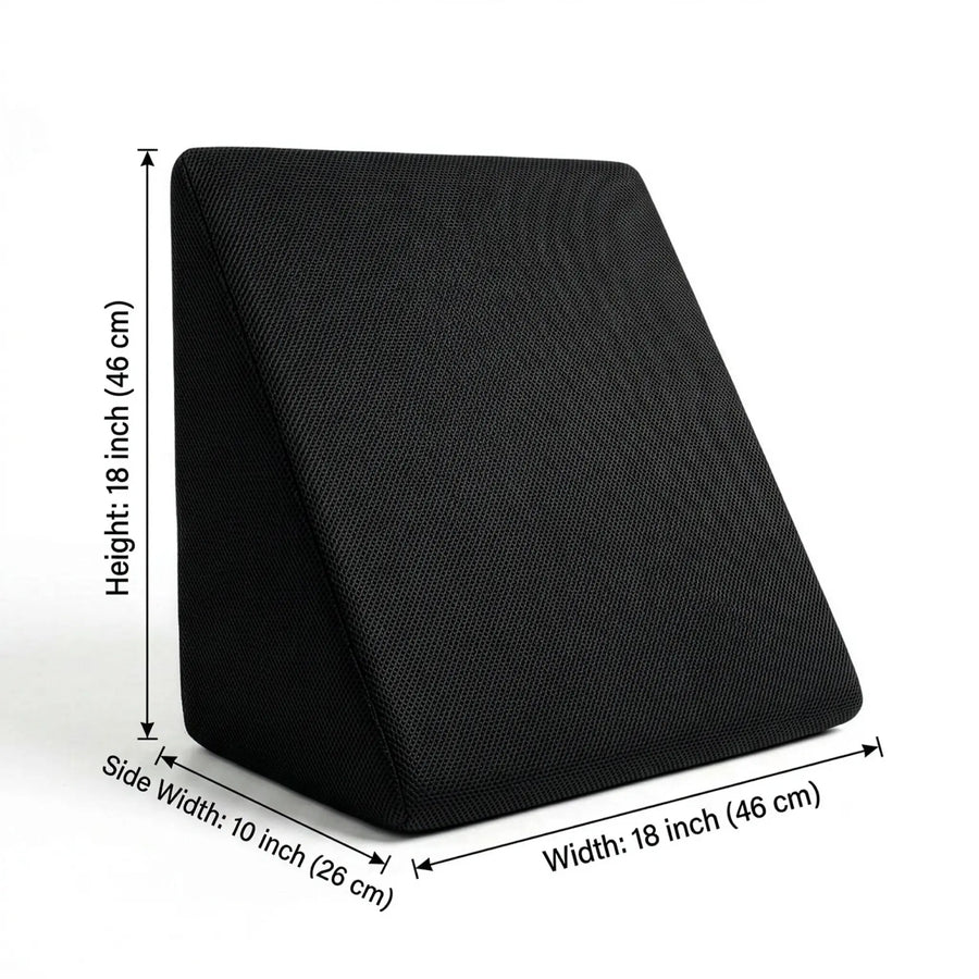 Cosymor wedge pillow used for acid reflux incline sleeping position