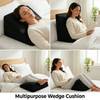 Cosymor wedge pillow breathable cover texture close-up