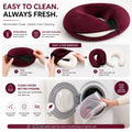 Cosymor wrap neck pillow full 360 degree support design side view
