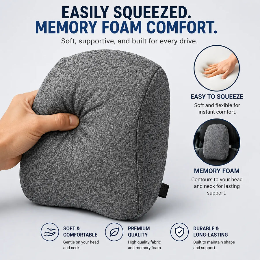 Cosymor memory foam car headrest neck cushion product view 4